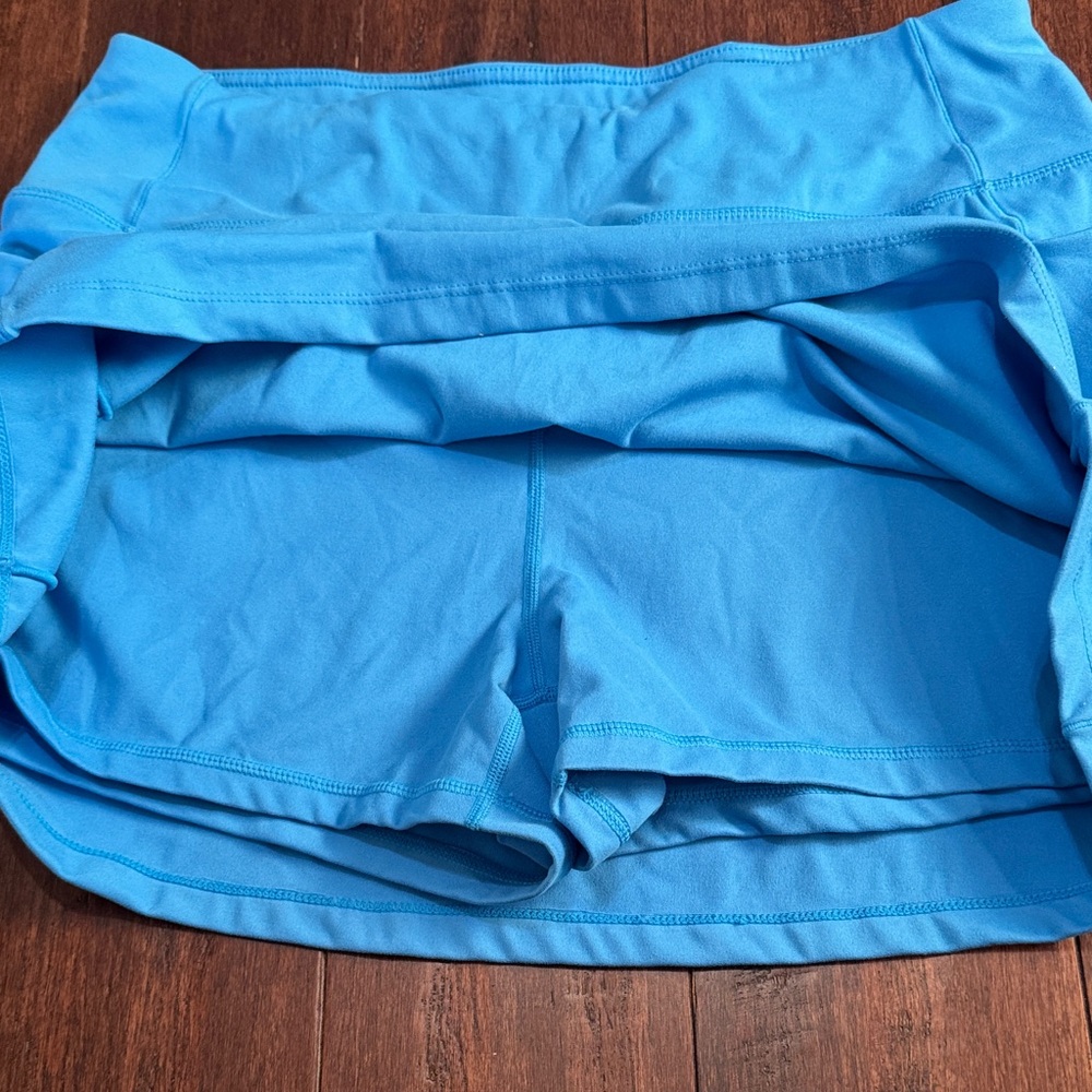 Reebok Women's Bright Blue Skort with Pockets - Picture 5 of 5